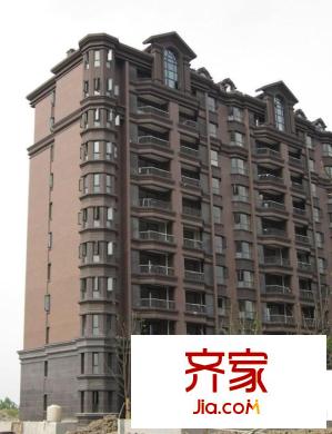 朗庭上郡苑外景图