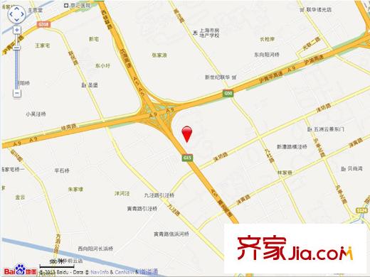 朗庭上郡苑交通图