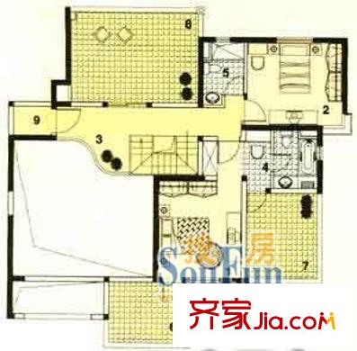 上海 新塘橋生活廣場 戶型圖