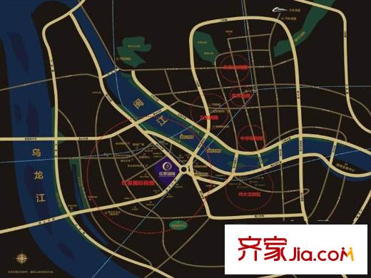 紅星國際廣場交通圖