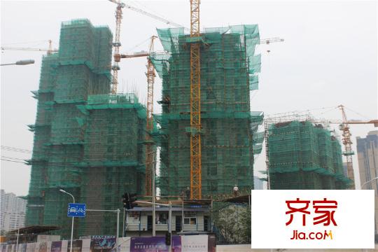 陽光城金融街官邸5棟樓全景圖（2015-11-3）