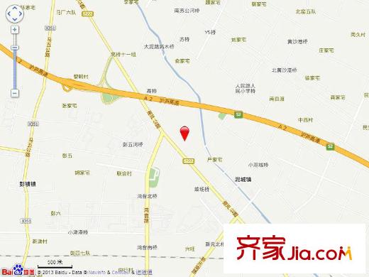 臨港藍色城邦交通圖