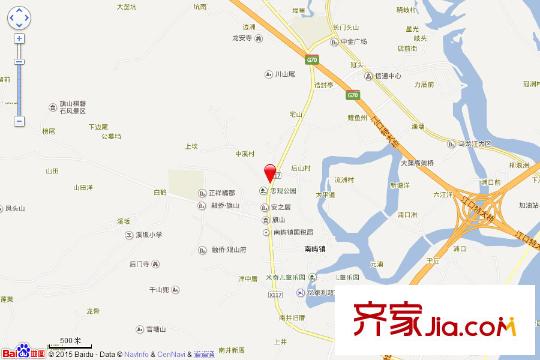 旗山領(lǐng)秀交通坐標(biāo)圖