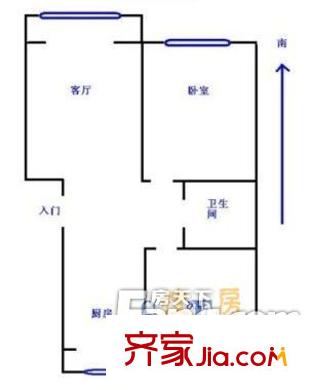 吉山新村 2室戶型圖