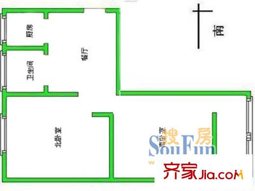 蓮業(yè)新村2室1廳1衛(wèi)1廚