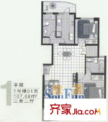 上海 当代新华 户型图