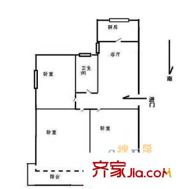 上海 金楊公寓 戶(hù)型圖