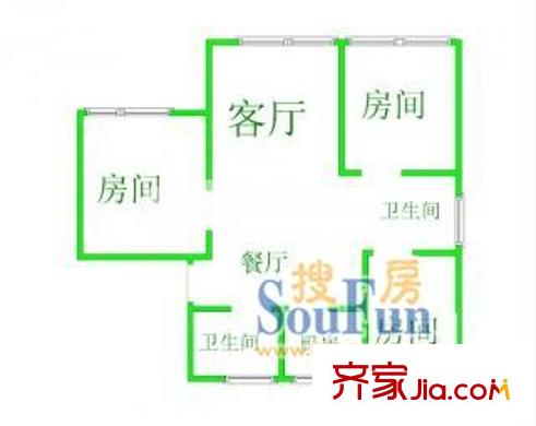 上海 品珍苑 戶型圖