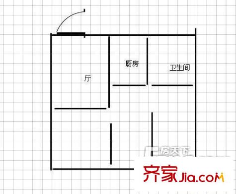 錦江新村 戶型圖