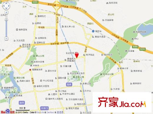 化肥廠華林路單位宿舍交通圖
