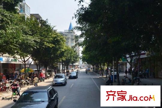 華苑公寓配套圖周邊配套 街道