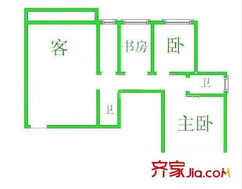灰爐新苑 戶型圖