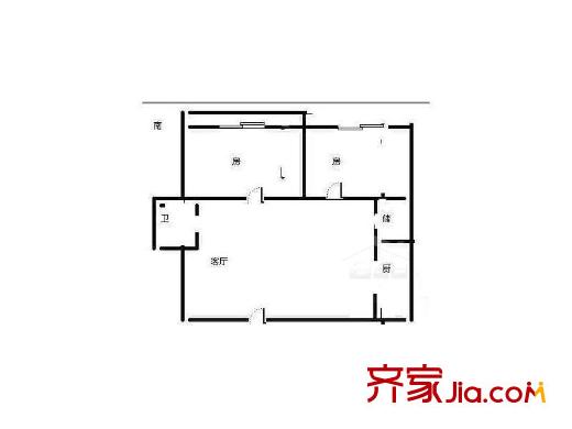 橫巷新村 戶型圖
