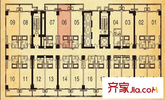 福鐵大廈戶型圖戶型圖8 