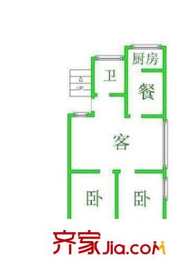 福建省海洋漁業(yè)公司宿舍戶(hù)型圖戶(hù)型圖1 