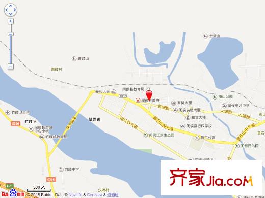 甘蔗農(nóng)業(yè)局宿舍交通圖