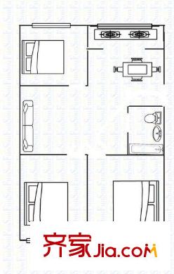東方華庭 戶型圖