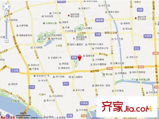 東城名苑交通圖