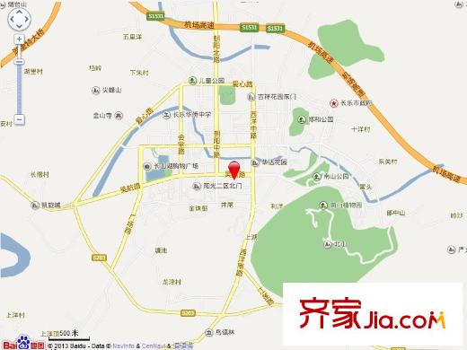 長(zhǎng)樂(lè)花園交通圖