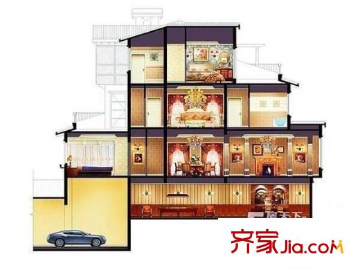 春江御園 5室戶型圖