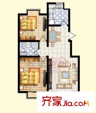 白沙新城戶型圖戶型圖3 