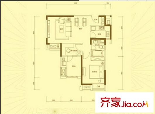 白沙新城戶型圖戶型圖4 