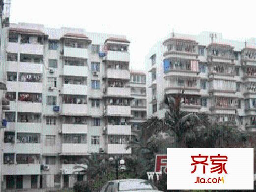 白龍路戒毒所干警單位宿舍外景圖 