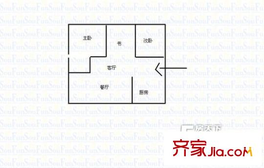 鄭和花園一區(qū) 戶型圖