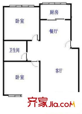 文錦佳園 2室 戶(hù)型圖