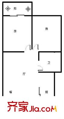 鑫濤苑 2室 戶型圖