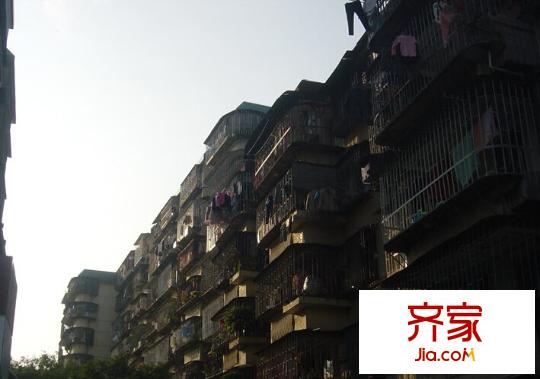 新港里新村外景圖 
