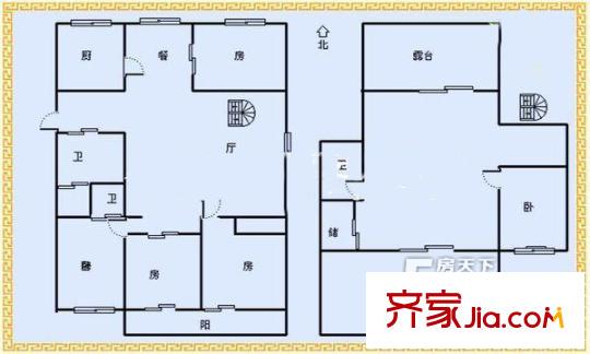 洋安公寓 戶型圖