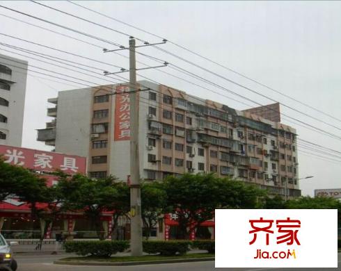 省藍(lán)建宿舍外景圖 