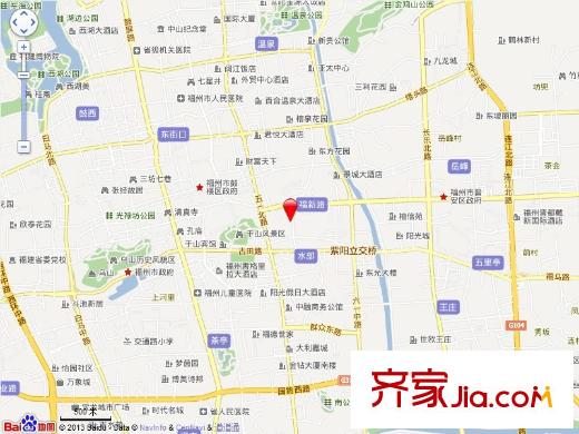 水澗新村交通圖