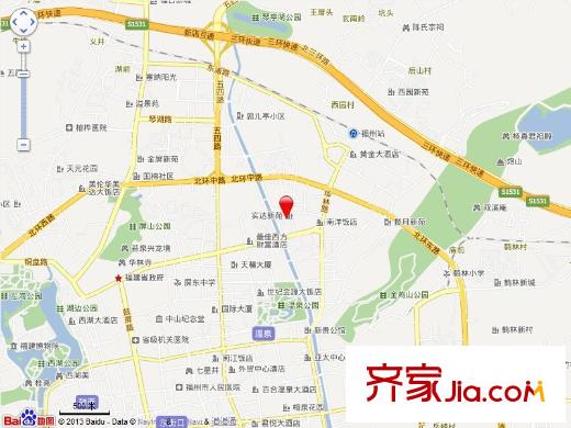 實(shí)達(dá)新苑交通圖