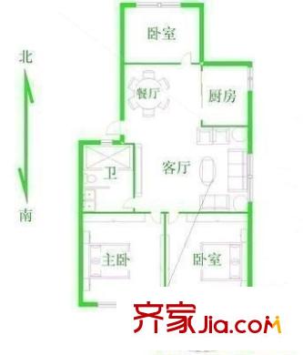 實達(dá)新苑 戶型圖