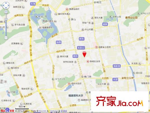 省防疫站單位宿舍交通圖
