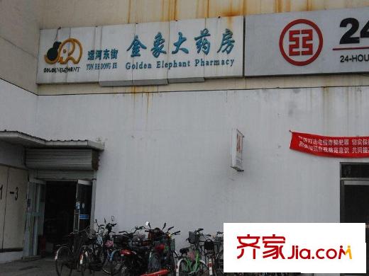运乔嘉园配套图周边银行