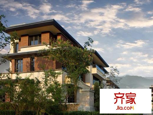 燕西华府楼体2013.05