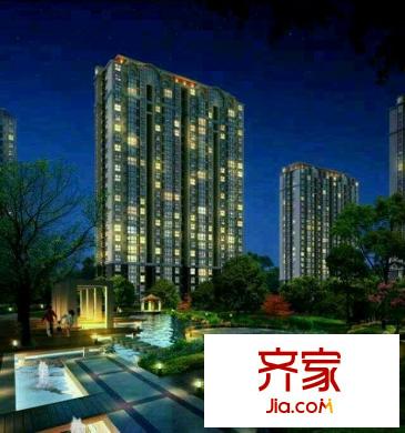 上上城青年新城外景图