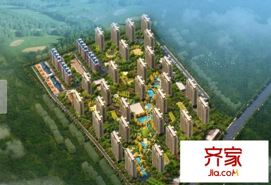 上上城青年新城外景图