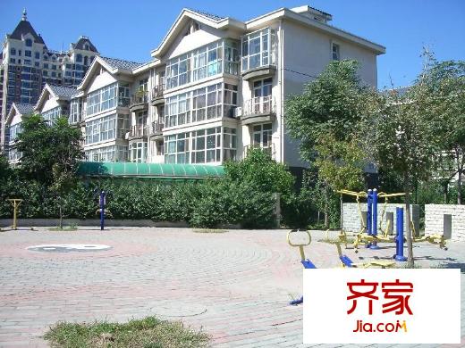 燕京新城外景图