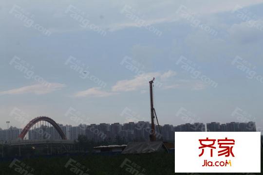 房地远洋・悦山水施工现场2015.06
