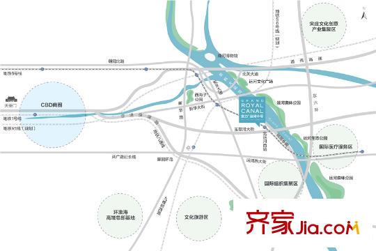 通州富力中心区域图
