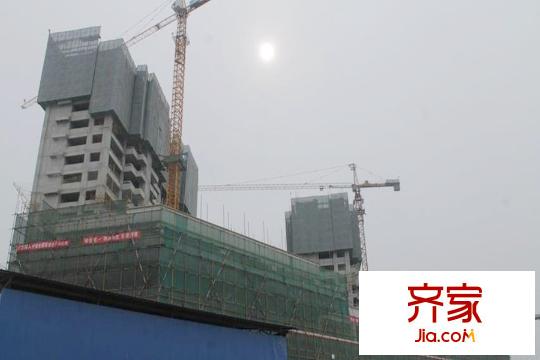 通州富力中心工程进度2015.7