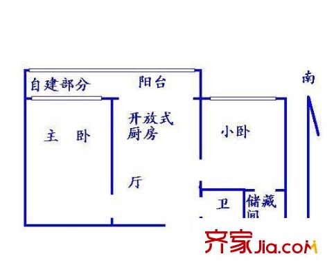 增光路40号院 0室 户型图
