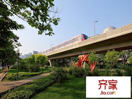 金第万科・金域东郡周边道路2013.8