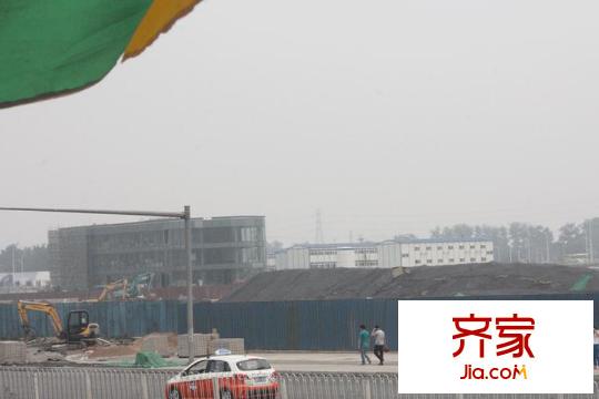 世界侨商中心售楼处2015.6