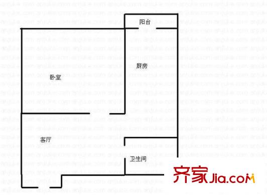 双龙南里 户型图