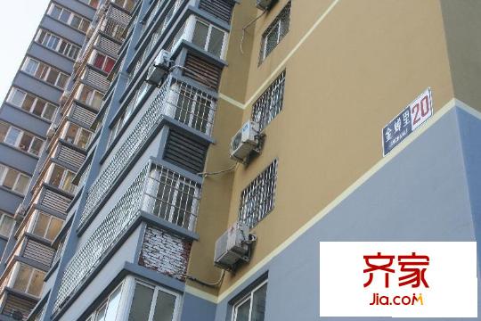 金蝉里外景图小区楼房图